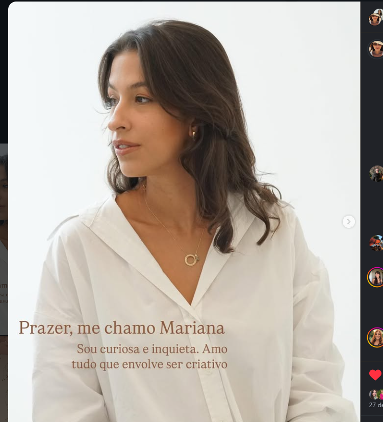Mariana, arquiteta e cliente da Izzi Contabilidade